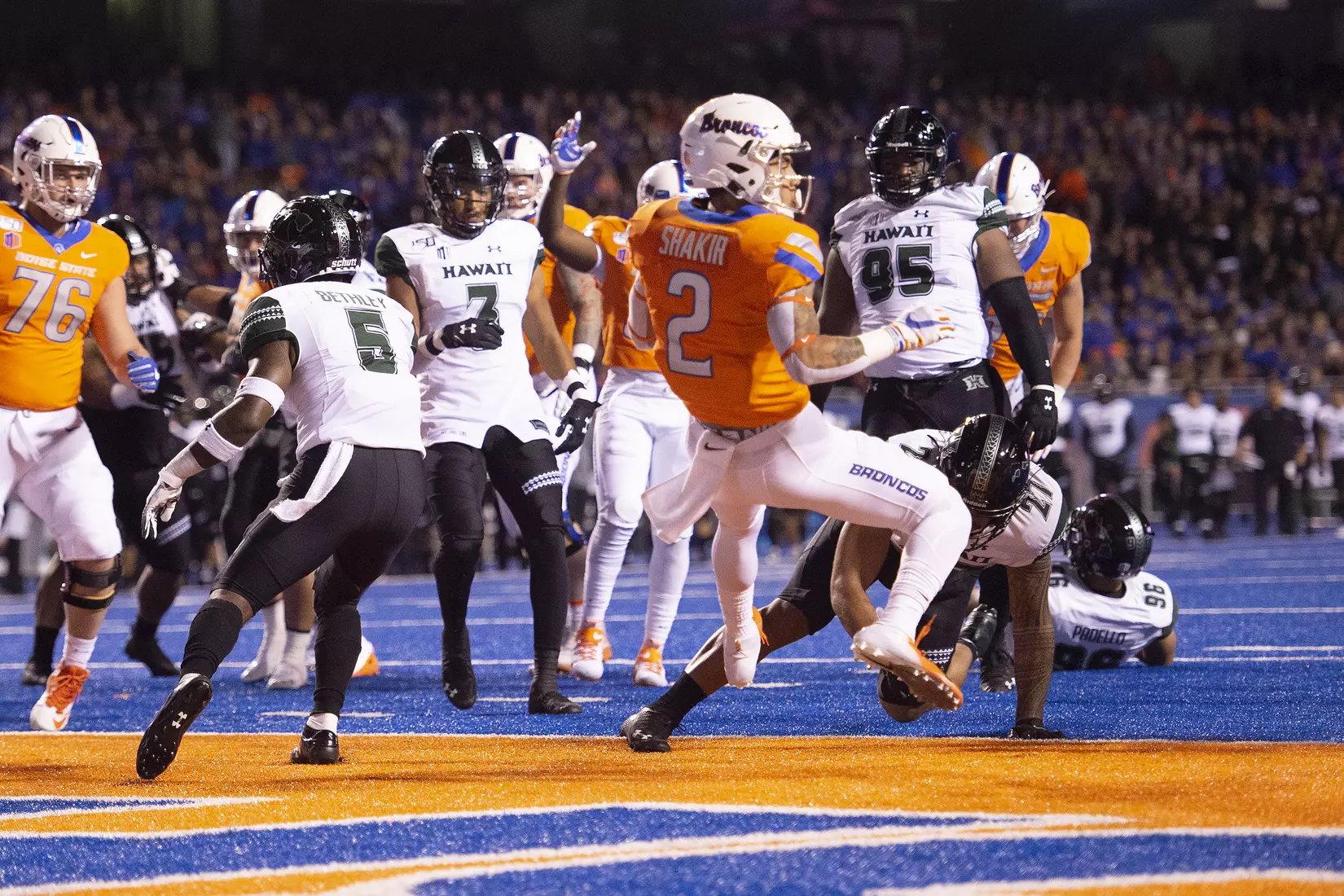Boise State Football vs. Hawaii, John Kelly photo.