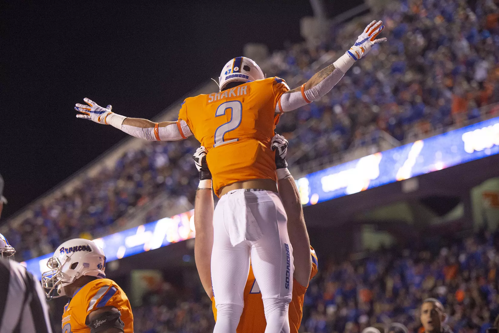 Boise State Football vs. Hawaii, John Kelly photo.