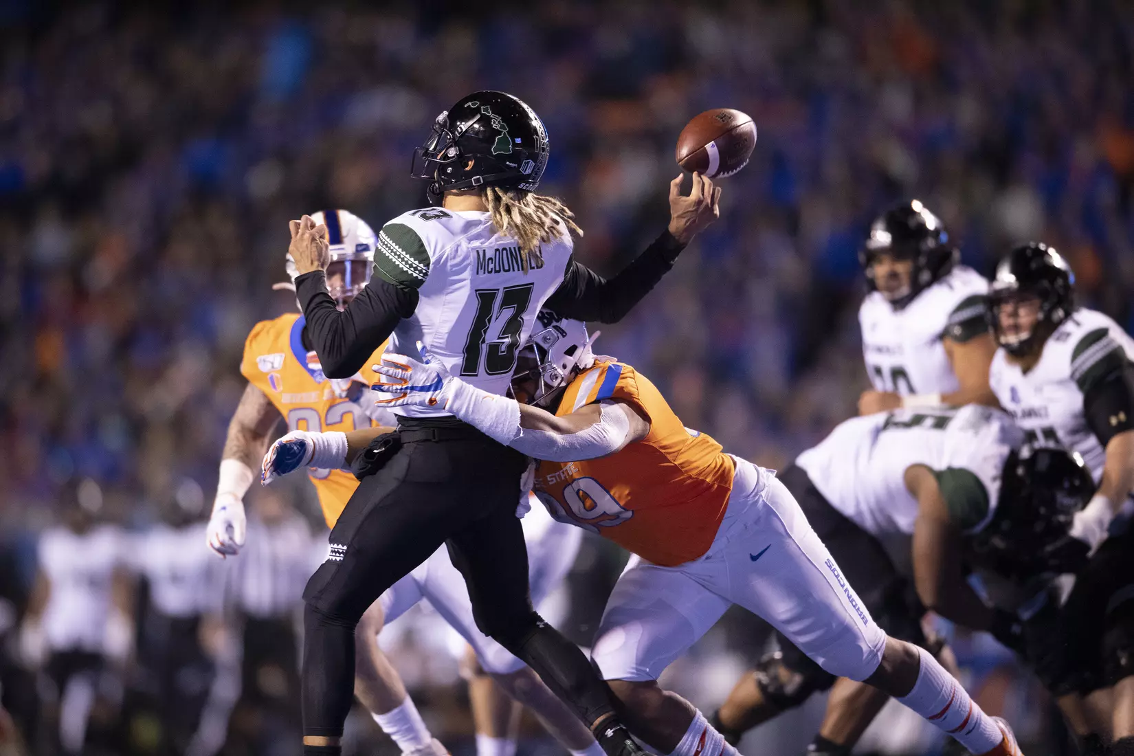 Boise State Football vs. Hawaii, John Kelly photo.