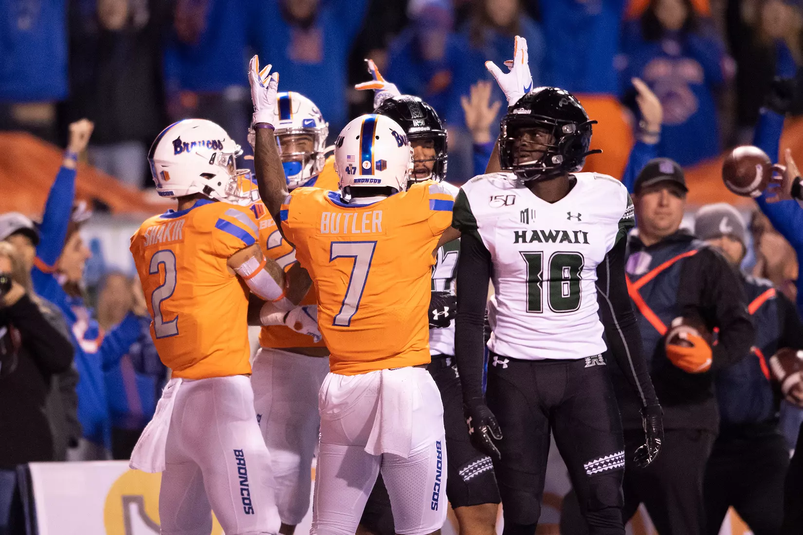 Boise State Football vs. Hawaii, John Kelly photo.