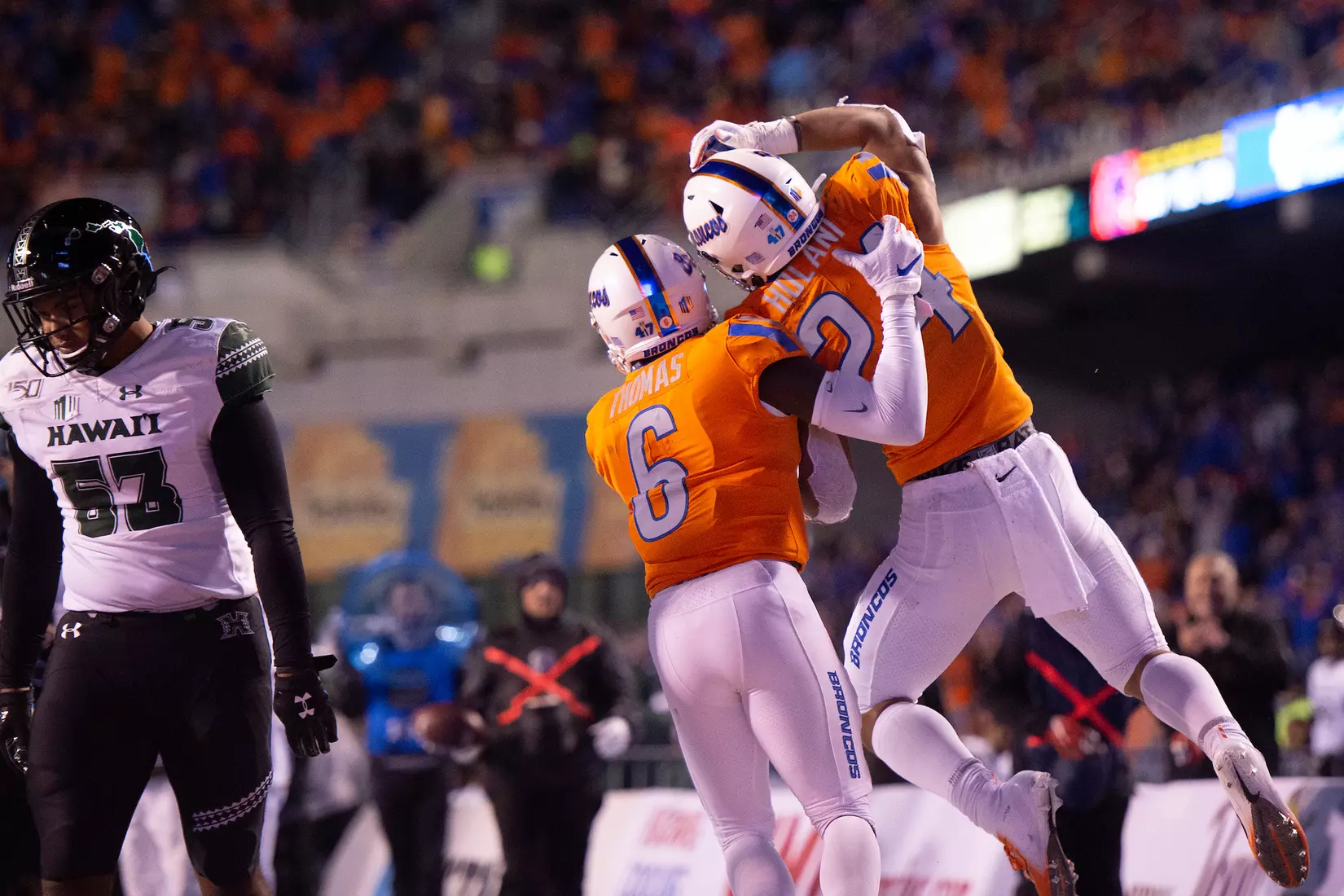 Boise State Football vs. Hawaii, John Kelly photo.