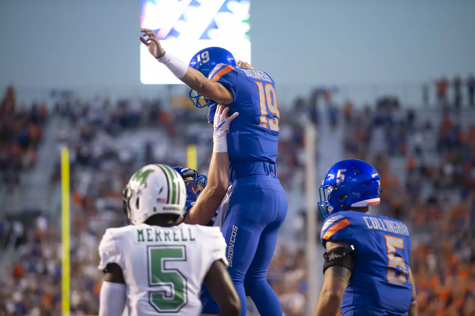 Boise State Football vs. Marshall,John Kelly photo.