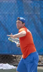 Tenreiro won both his singles and doubles matches.
