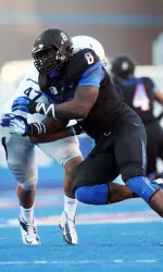 Demarcus Lawrence leads the MW in sacks in 2013.