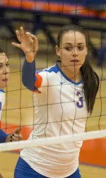 Brittany Reardon had 11 kills and 4 blocks.