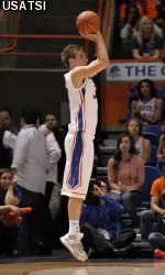 Anthony Drmic scored 23 of his 25 points in the second half.