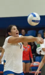 Gammel had 18 kills and 13 digs.