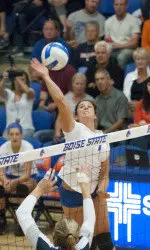 Alyssa Gammel had season-high 19 kills.