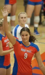Taylor Murphey had a team-high 13 kills.