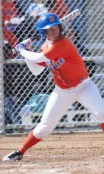 Mackenzie Whyte had three hits on the day.