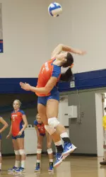 Alyssa Gammel had 14 kills.
