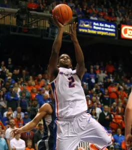 Derrick Marks scored 19 points versus New Mexico.