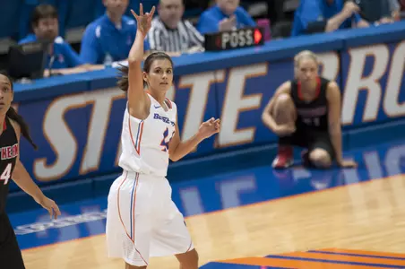 Brooke Pahukoa went 4-of-4 from the arc.