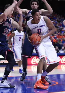 Ryan Watkins pulled down 17 rebounds versus Fresno State.