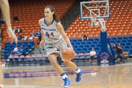 Brooke Pahukoa scored a team-high 15 points.