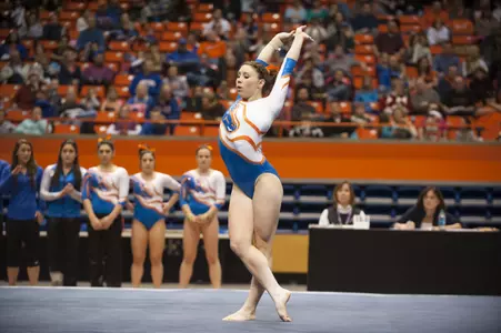 Kelsey Morris set a career high on the all around