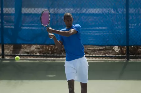 Nathan Sereke won on court two in singles.