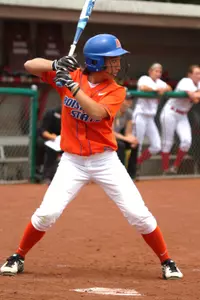 Kayla Clausen hit the first home run of her career