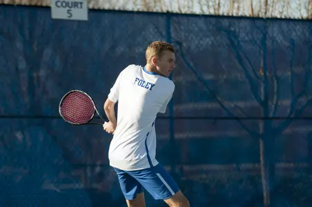 Brian Foley's win on court five clinched the match.