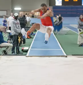 Roderick Townsend won the high jump and the shot put