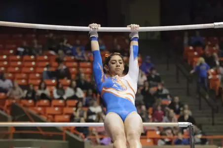 Diana Mejia won MRGC Co-Freshman of the Year honors.