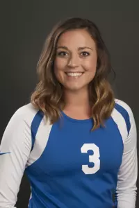 Brittany Reardon led with 12 kills and five blocks.