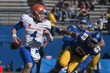 Brett Rypien led the team with 197 passing yards and two touchdowns in win over the Spartans.