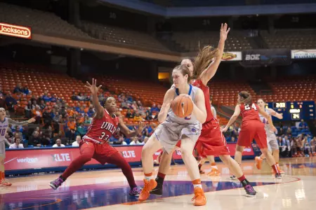 Miquelle Askew is looking for her 500th career rebound.
