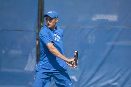 Garrett Patton wins in three sets to hand Broncos victory.