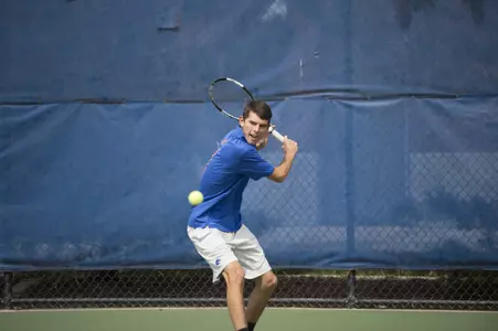 Freshman Tillman Haynes is 3-0 in singles and 3-0 in doubles to start the season.