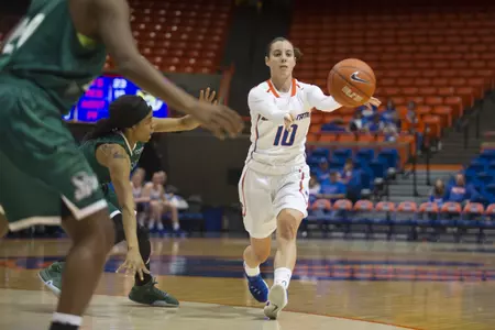 Yaiza Rodriguez Ortego dished out a career-high 11 assists in the win.