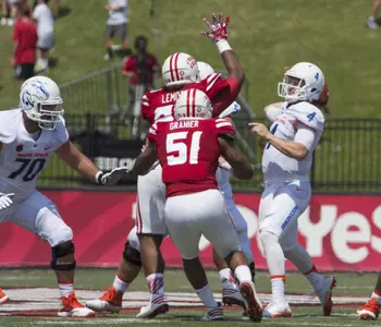 Brett Rypien was an efficient 22/33 for 347 yards and two touchdowns.