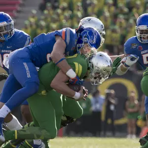 Boise State Football vs. Oregon, Las Vegas Bowl 2017, John Kelly photo