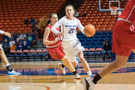Riley Lupfer, Women's basketball V UNLV, Kristen McPeek Phot