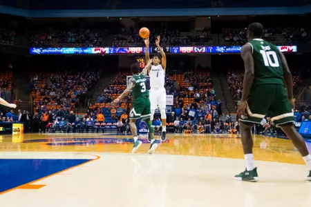 Men's Basketball vs Colorado State, Fall, Jessica Vargas Photo