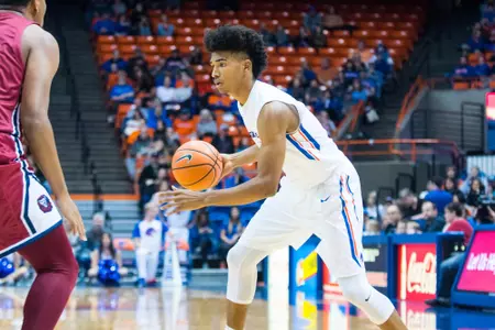Men's Basketball v. Loyola Marymount, Kristen McPeek Photo