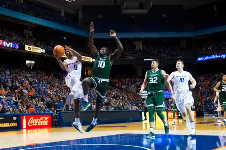 Men's Basketball vs Colorado State, Fall, Jessica Vargas Photo