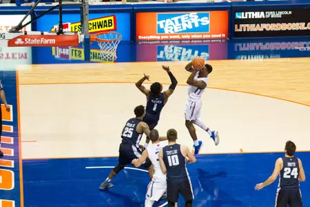 Boise State Men's Basketball vs Utah State, Allison Corona photo