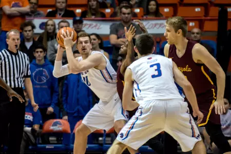 Men's Basketball vs. Loyola (Chicago), Brooke Sutton Photo