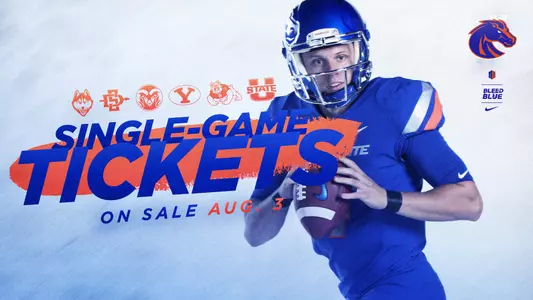 Single-Game Tickets Tomorrow