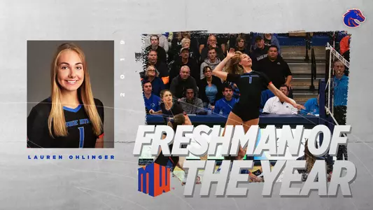 Lauren Ohlinger MW Freshman of the Year