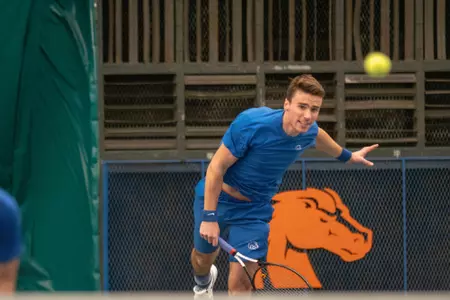 Max Blancaneaux vs. Gonzaga, photo by Rogue Huitron