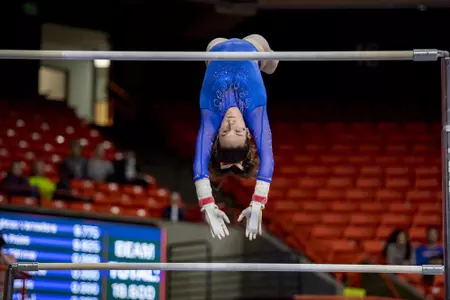 Gymnastics vs. University of Washington and Utah State, Brooke Sutton Photo