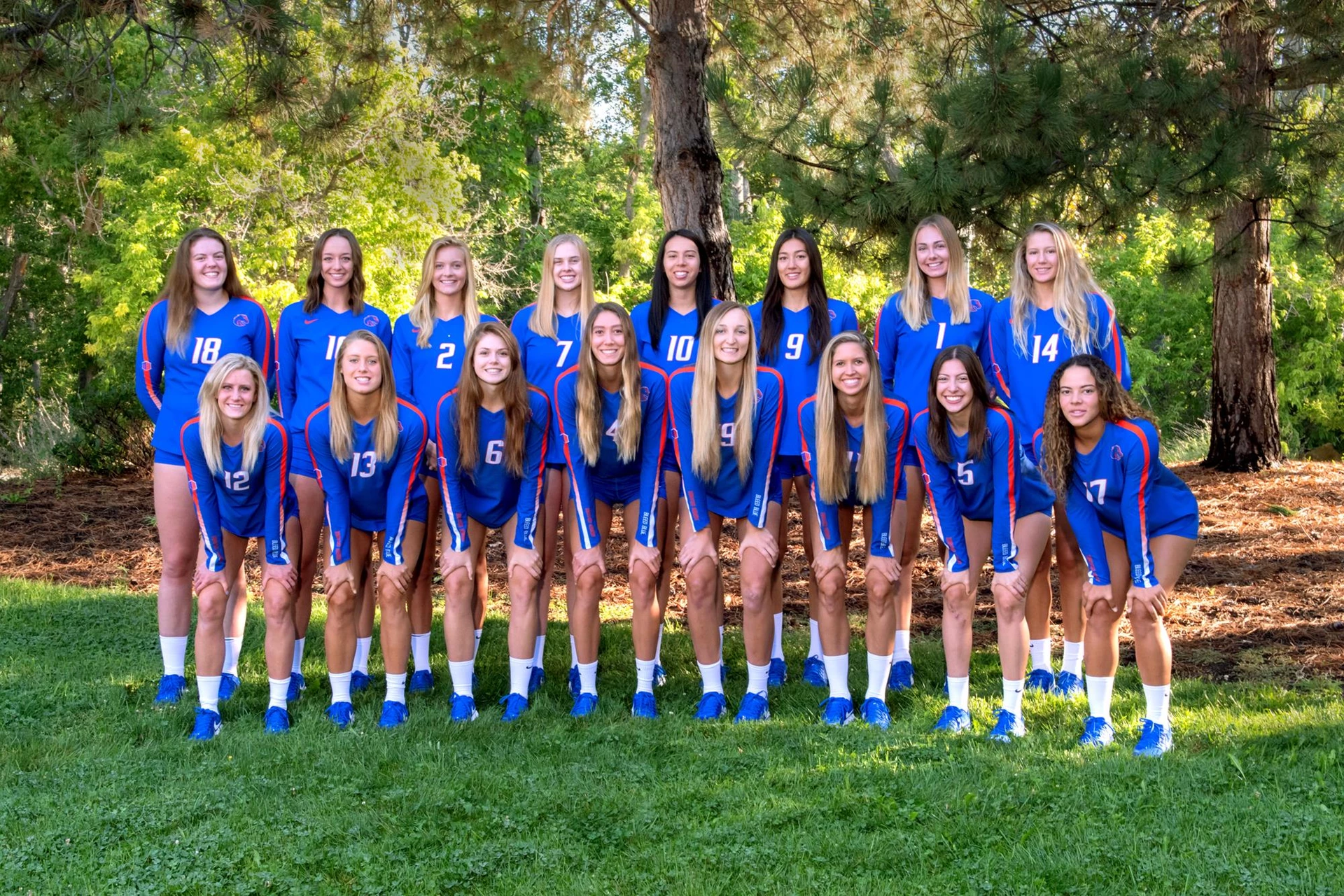 2019 Boise State Volleyball Team Photo