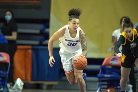 Jade Loville Action 2020-21 vs San Jose State Game 1