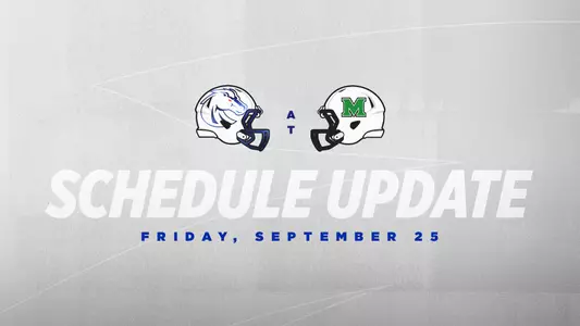 Marshall Schedule Change 2020