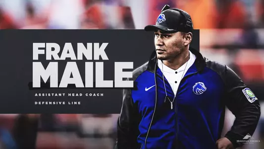 Frank Maile Announcement