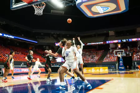 2020-21 WBB Action vs SDSU G1