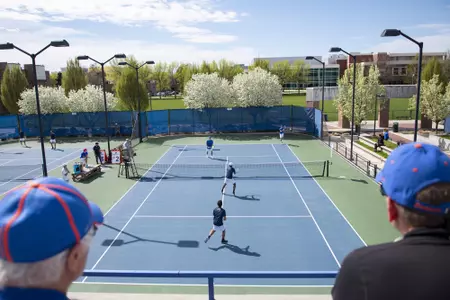 Boise State Men's Tennis vs. Utah State, Brooke Sutton Photo