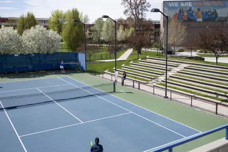 Boise State Men's Tennis vs. Utah State, Brooke Sutton Photo
